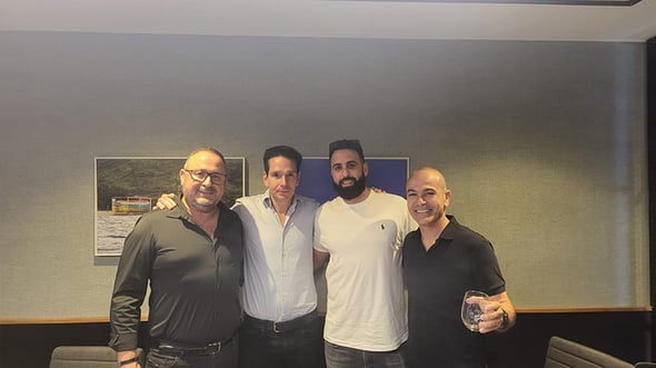 מימין לשמאל: מורן סיטון, תומר כהן, עידן כץ ואילן בן ישי, צילום: יח״צ